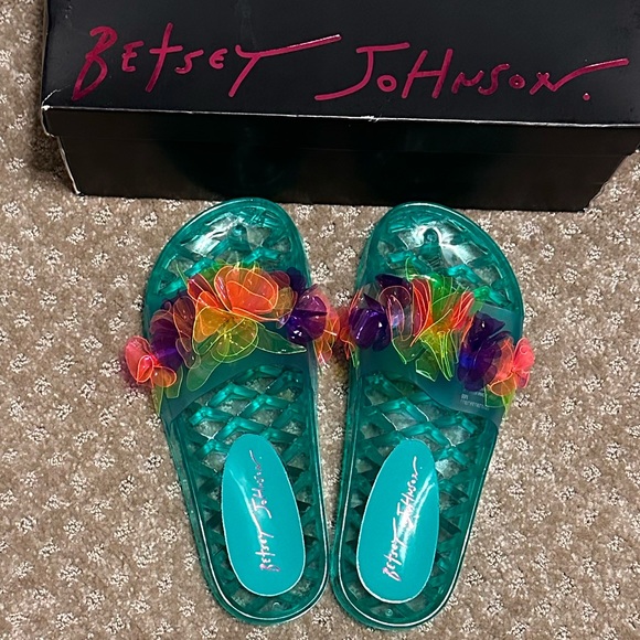 Betsey Johnson Shoes - Betsy Johnson Jelly Sandals